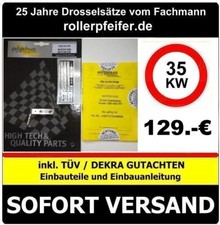 Drosselsatz / Drossel auf 35