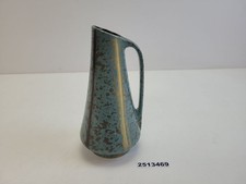 Vase Keramik Krugform Blau