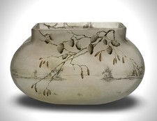 Seltene Daum Nancy Erle Glas