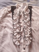 Feine, edle, WEISSE Bluse (Langarm) in Gr. 42 - UNGETRAGEN!!!!!!!