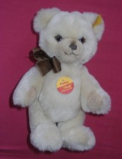 Steiff Teddy Bär Petsy KF 012457 creme Gelenke Brustschild sehr guter Zustand