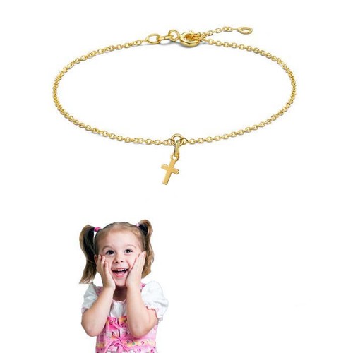 Mädchen armband mit kreuz - armband,