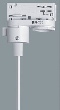 Erco 1079031000 3-Phasen Adapter für Stromschiene weiss
