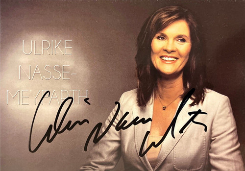 Autogramm ulrike nasse - autogramm,