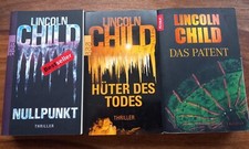 Lincoln Child Konvolut - Nullpunkt, Das Patent, Hüter des Todes