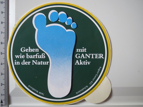 Aufkleber sticker ganter aktiv - aufkleber,