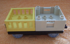 Lego Duplo: Eisenbahn Waggon Anhänger, 2 Boxen, kein Intelli