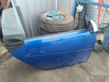 Tür Beifahrertür Rechts Vorne für Smart ForTwo 451 Blau Metallic