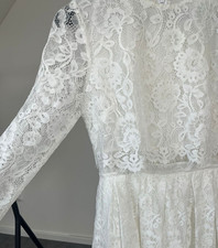 Asos brautkleid spitze weiß - spitze,