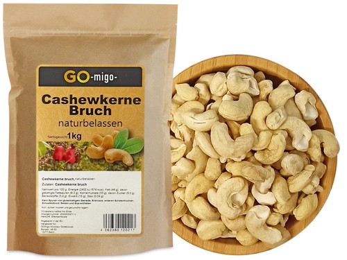 1kg cashewkerne bruch - 1kg,