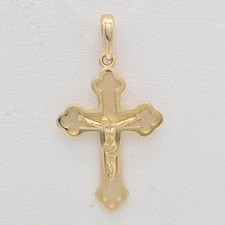 585 Gold Anhänger Kreuz mit