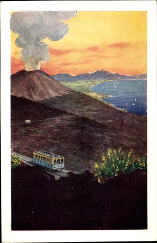 Künstler napoli neapel - künstler, ak