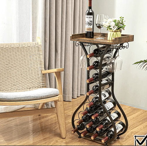 Weinregal freistehend für - freistehend,