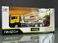 🚧 RMZ City MAN TGS Betonmischer 1:64 Liebherr Druck Diecast Diorama Modell
