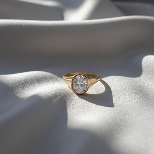 Moissanite oval cut - 2,