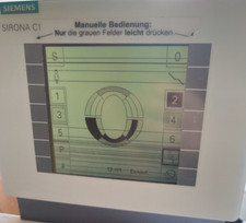 SIEMENS Sirona C1+ Bedienpanel