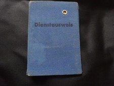 DIENSTAUSWEIS, Ausweis, Ansbach, Stadtrat, 1956, Bayern, Mittelfranken