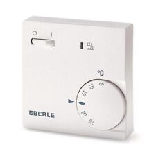 EBERLE Raumtemperaturregler für Fußbodenheizung Aufputz RTR-E 6202 mit Schalter