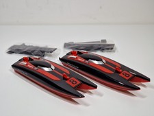 2x Carrera Rc Race Catamaran RC Motorboot 312 mm Rc Boot 2Stk. 370301016X DEFEKT