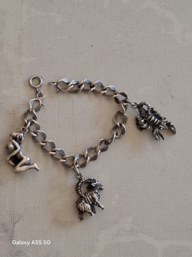 Vintage bettelarmband 925 - bettelarmband,