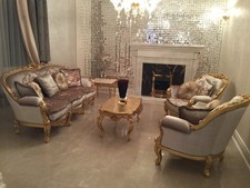 Garnitur Sofas Couchen Polster