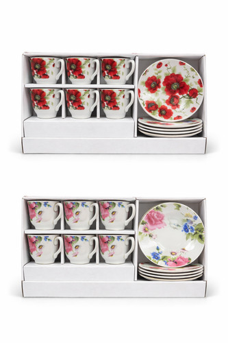 Espresso mocca tassen set - espresso,