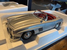 Modellauto Mercedes 300SL Roadster W198, Silber, 1:18, Norev