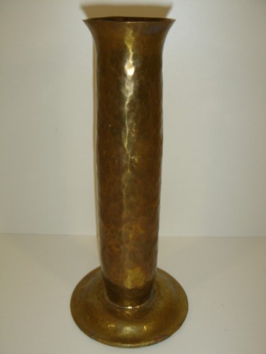 Kleine stangenvase messing - kleine,