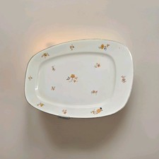 Antike ovale Servierplatte