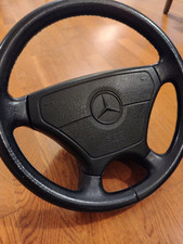 Mercedes-Benz W124 W201 W202 Lenkrad Sportlenkrad 390mm Lederlenkrad Leder TOP