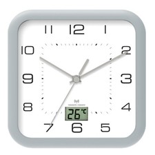Funk-Badwanduhr 17 cm – Temp