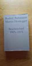 Bultmann Heidegger Briefwechsel 1925 bis 1975