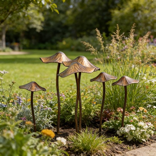 Pilze deko gartendeko für - pilze,