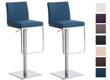 2er Set Barhocker Panama Stoff