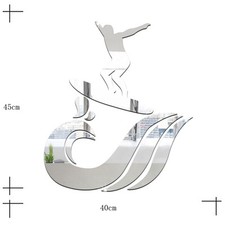 Surfer spiegel deko - surfer,
