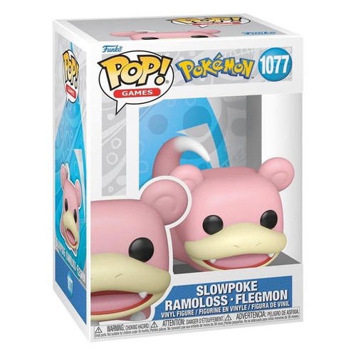 Funko pop pokemon slowpoke - pokemon,