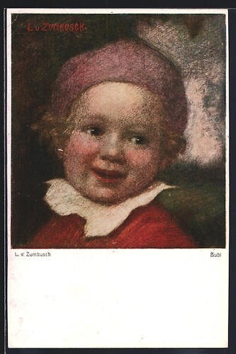 Künstler ludwig von - künstler-ak,