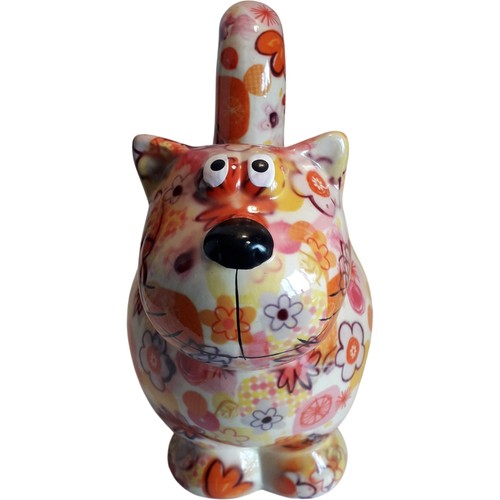 Pomme pidou keramik - keramik, katze