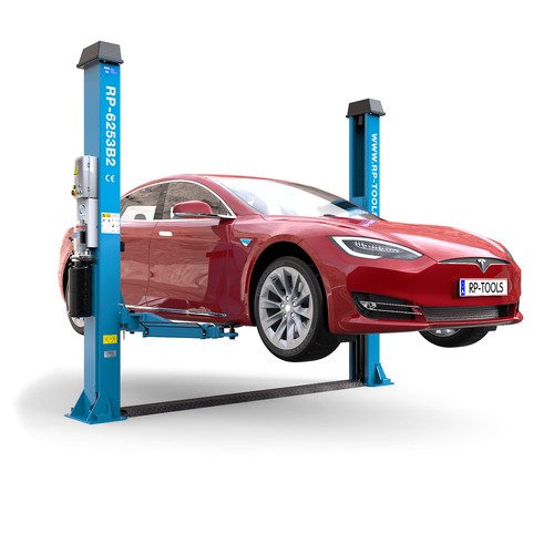 Säulen kfz hebebühne 4 - säulen,