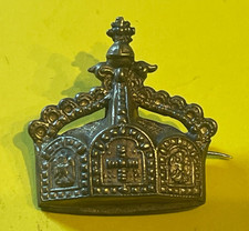 Org altes Freikorps Abzeichen Kaiserkrone 3cm hohlverbödet Deutsches Reich 1WK