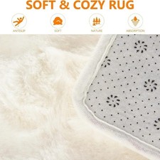 Kunstfell Teppich Plüsch