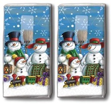 Taschentücher snowman - 10,
