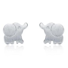 Elefant ohrstecker silber 925 - silber,