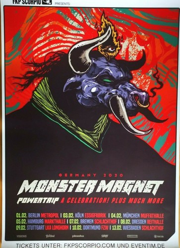 Monster magnet 2020 tour - monster,