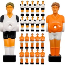 22 Tischkicker Figuren 13mm - Tisch Fussball Kicker Figuren Kickertisch Zubehör