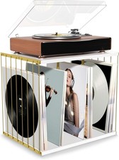 Vinyl Record Storage, Metal &