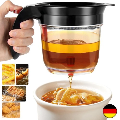 Fett trenn kanne mit sieb - fett-trenn-kanne,