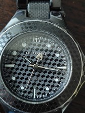 Detomaso Cervino Swiss Made DT1060-C SAPPHIRE-GLAS Herren Uhr Ceramic