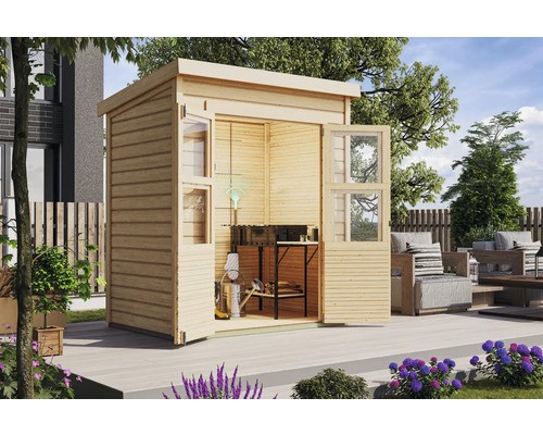 Express gartenhaus karibu - gartenhaus,