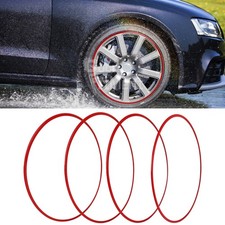 4 Stück 18-Zoll Rot